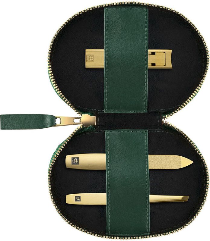 ZWILLING Vegan nagelverzorgingsset, 3 stuks in groen