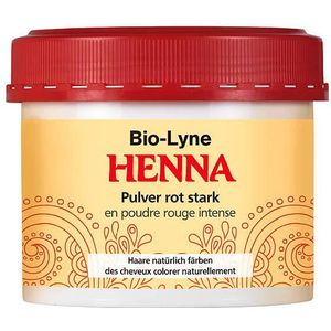 basler Henna Pulver Rood sterk, blik 200 g