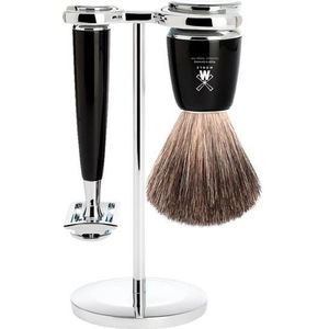 MÜHLE - RYTMO - Scheerset - Edelhars - Met Scheermesje en Scheerkwast