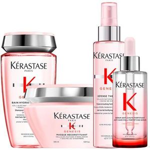 Kérastase Genesis BUNDEL OILING SUPPLEMENT (Shampoo 250 ml + Masker 200 ml + Leave-In 150 ml + Serum 90 ml)