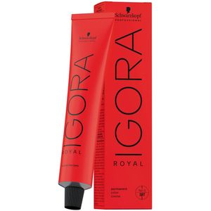 Schwarzkopf Professional IGORA ROYAL Permanent Color Creme 6-31 Donker Blond Mat Cendré Tube 60 ml