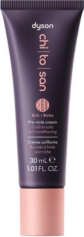 Dyson - Chitosan Pre-Style Cream - Rijke Verzorging - 30 ml - Krullend tot Kroeshaar