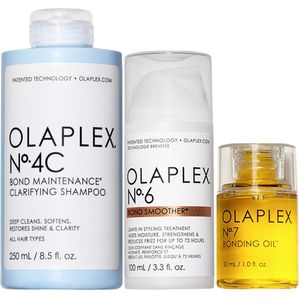 Olaplex Protect & Shine Set No.4C Shampoo + No.6 Leave In + No.7 Haaröl