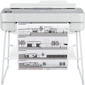 HP DesignJet Studio Steel grootformaat tot A1 grootformaatprinter - 24 inch, met mobiel printen (5HB12C)