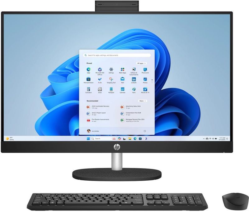 HP - 27-cr2672nd - 27 inch - FHD IPS - All-in-One Desktop - AI Intel Core Ultra 7 255U - 32GB DDR5 - 1TB M.2 SSD - Windows 11 Home