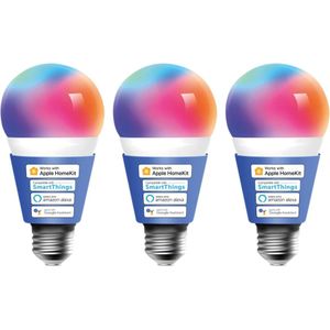 MEROSS WLAN LED-Lampe, MSL120, 3 Stück