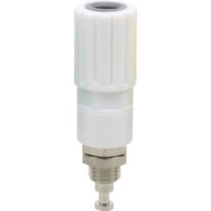 DONAU ELEKTRONIK Polklemme, 4 mm, weiß, 3255