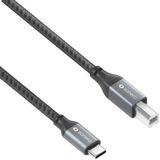 SONERO USB 2.0 Kabel SPC-U020-010 C/B 1m grau-schwarz