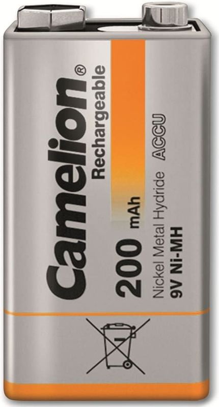 CAMELION NiMH-9 V-Blockakku 200 mAh