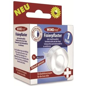 WUNDMED Heftpflaster, 25 mm, 5 m, transparent