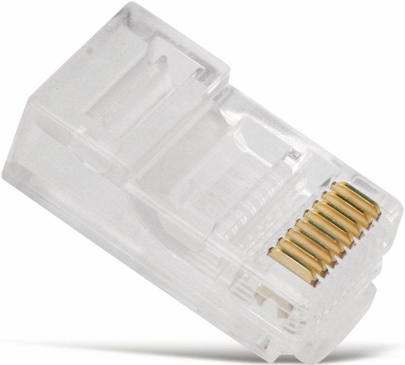 LOGILINK RJ45 Western-Modularstecker, ungeschirmt