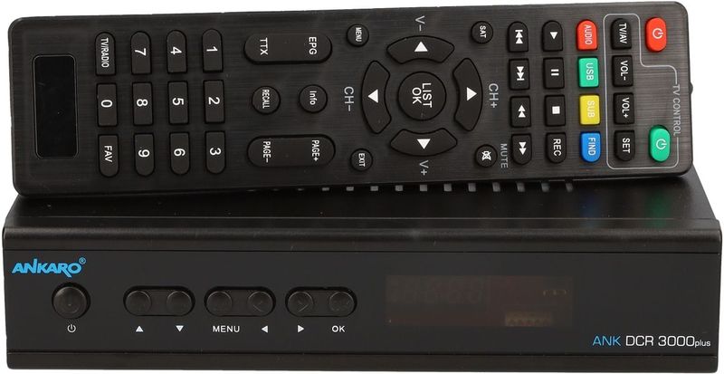ANKARO DVB-C HDTV-Receiver DCR 3000plus