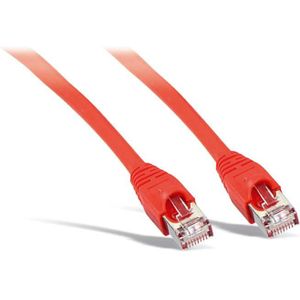 S-IMPULS Netzwerkpatchkabel CAT.6 , RJ45, 1:1, 3 m, rot