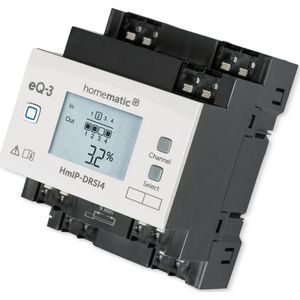 HOMEMATIC IP Smart Home 154431A0 Schaltaktor für Hutschienenmontage, 4-fach