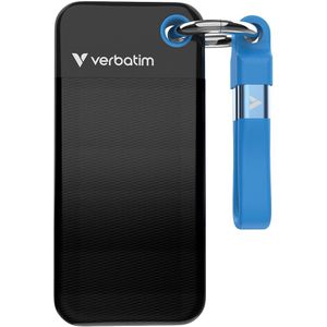 VERBATIM Externe SSD Pocket 2TB schwarz-blau