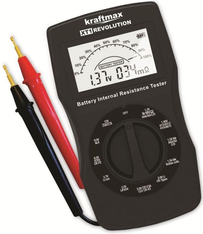 KRAFTMAX Batterietester XT1 inkl. Innenwiderstandsmessung