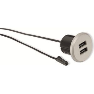 QUATPOWER USB-Einbau-Lader UL-5USB3.4, 5V-/3,4A, 2-fach