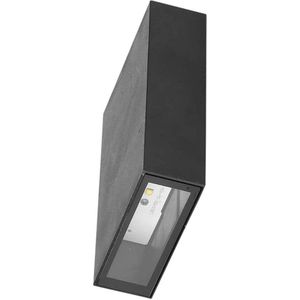 V-TAC LED-Wandleuchte VT-844, EEK: F, 4 W, 400 lm, 6400 K, schwarz