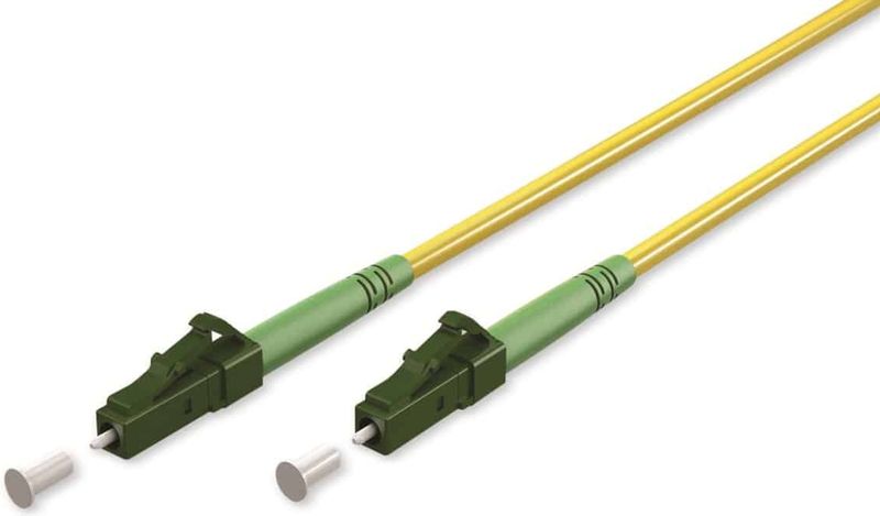 GOOBAY Singlemode Glasfaserkabel, FTTH, OS2, 9/125, Simplex, gelb, 15 m