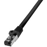 LOGILINK CAT.8.1 Patchkabel Prime Line S/FTP schwarz 1m