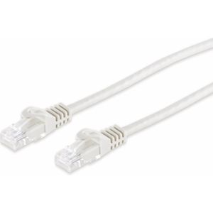 S-IMPULS RJ45 Patchkabel CAT 7 Rohkabel U/UTP, weiß, 10 m