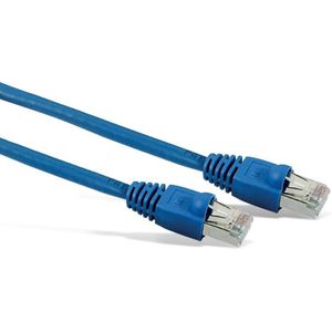 S-IMPULS CAT.6 Patchkabel, 7,5 m, blau, S-FTP, PIMF