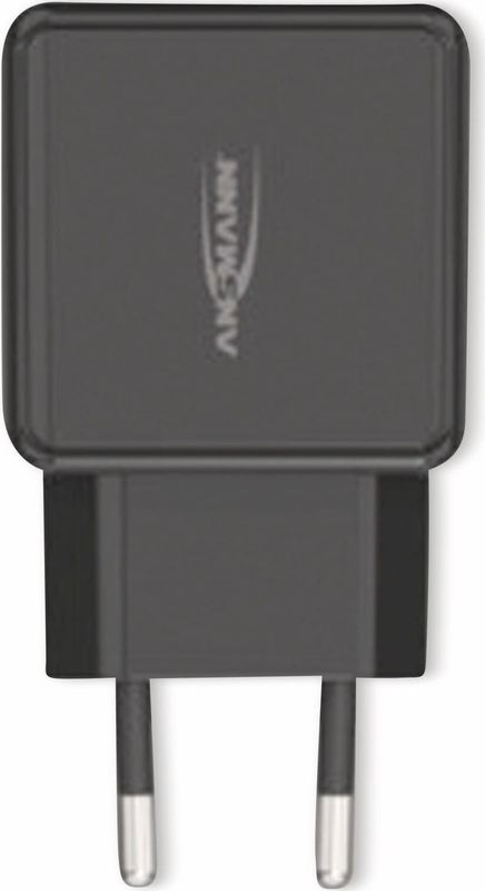 ANSMANN USB-Ladegerät HomeCharger HC218PD, 5 - 12V, 3000 mA, schwarz