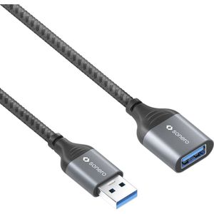 SONERO USB 3.0 Verlängerung SPC-U055-030 3m grau-schwarz