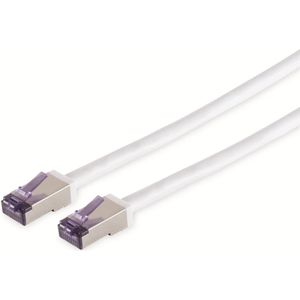 SMART-MULTIMEDIA CAT.6a Netzwerkkabel Superflex, S/FTP, weiß, 3,0m