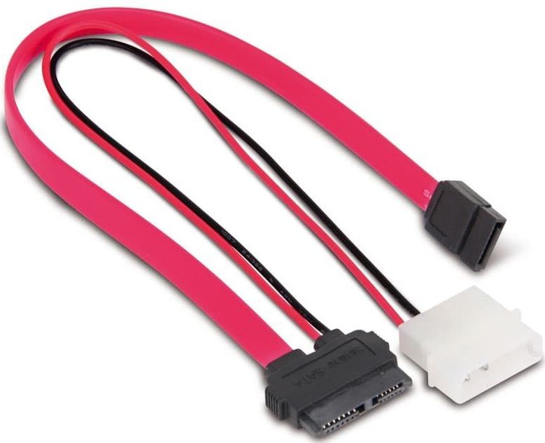 GOOBAY SATA Slimline Adapterkabel, 300 mm