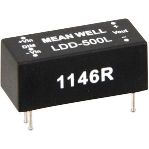 MEAN WELL LED-Konstantstromquelle LDD-500L, 500 mA