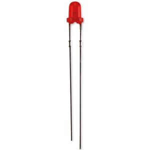 KINGBRIGHT LED, L-1154ID, Rot, 3 mm (T-1), 617 nm, 30 mcd, 60°, Rund