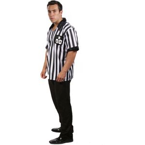 Leg Avenue - Referee Kostuum - Gestreept - Heren