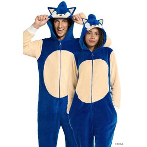 OppoSuits - Sonic The Hedgehog - Onesie - Blauw