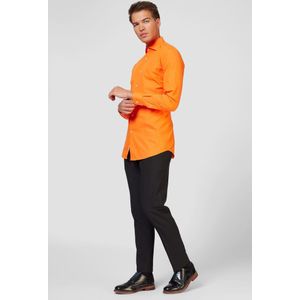 OppoSuits - The Orange Shirt - Overhemd - Oranje - Katoen-Polyester Mix