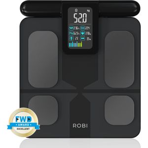 Robi S15 - Personenweegschaal - Met 8 Elektroden - Volledige Lichaamsanalyse