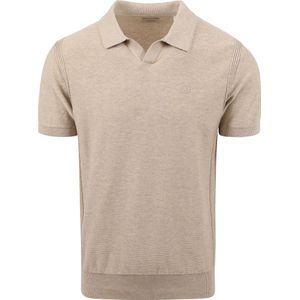 Dstrezzed Polo Melange Slub Beige