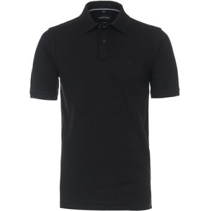 Casa Moda Polo Stretch Zwart