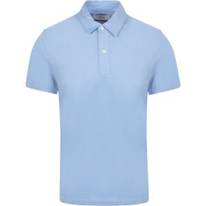 King Essentials The James Poloshirt Mid Blauw - Heren