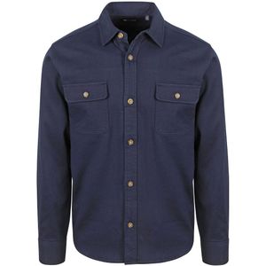 Suitable - Cia Overshirt - Donkerblauw - Heren