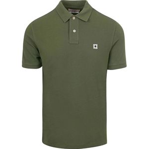 King Essentials The Rene Poloshirt Olijfgroen