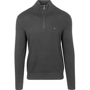 Tommy Hilfiger Half Zip Trui Antraciet