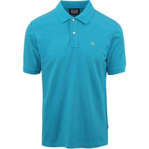 Scotch and Soda Pique Polo Turquoise