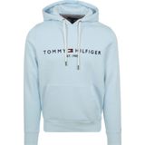 Tommy Hilfiger Hoodie Logo Lichtblauw