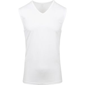 Mey V-hals Dry Cotton Muscle Singlet Wit