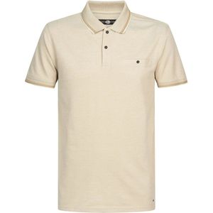 Petrol Polo Beige