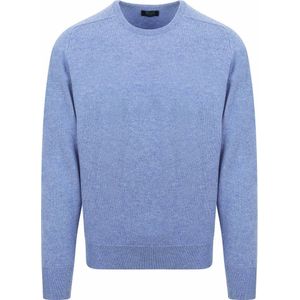 William Lockie Pullover O-neck Lambswool Glacier