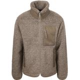 TOMMY HILFIGER Fleece jas  donkerbeige