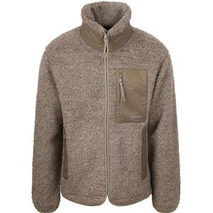 TOMMY HILFIGER Fleece jas  donkerbeige