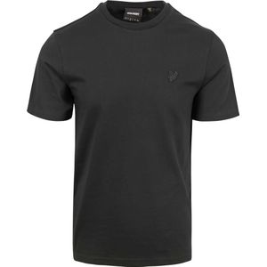 Lyle and Scott T-shirt Plain Zwart